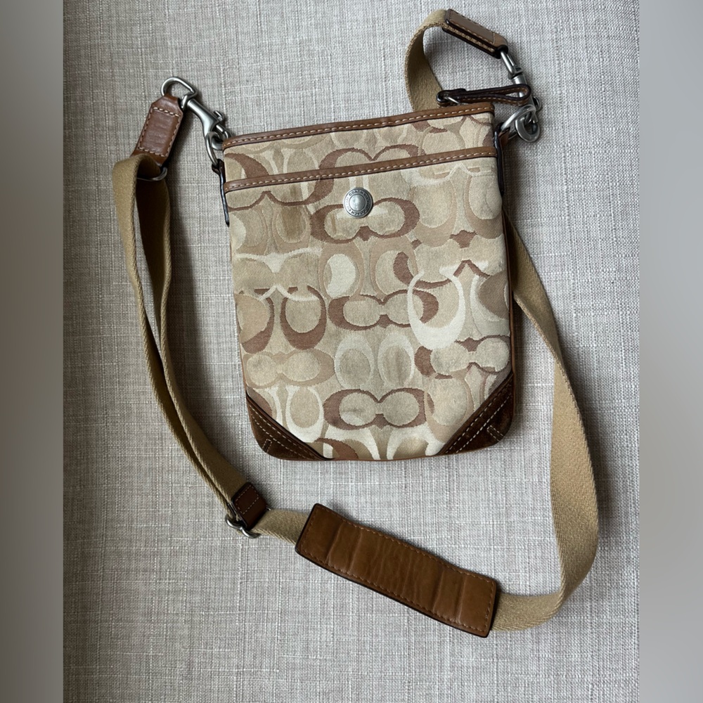 Vintage Coach Cross Body Bag